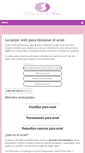 Mobile Screenshot of eliminarelacneya.com